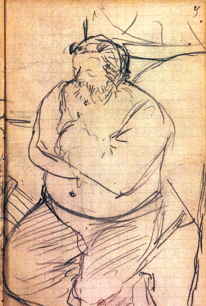  for portrait of Diego Martelli